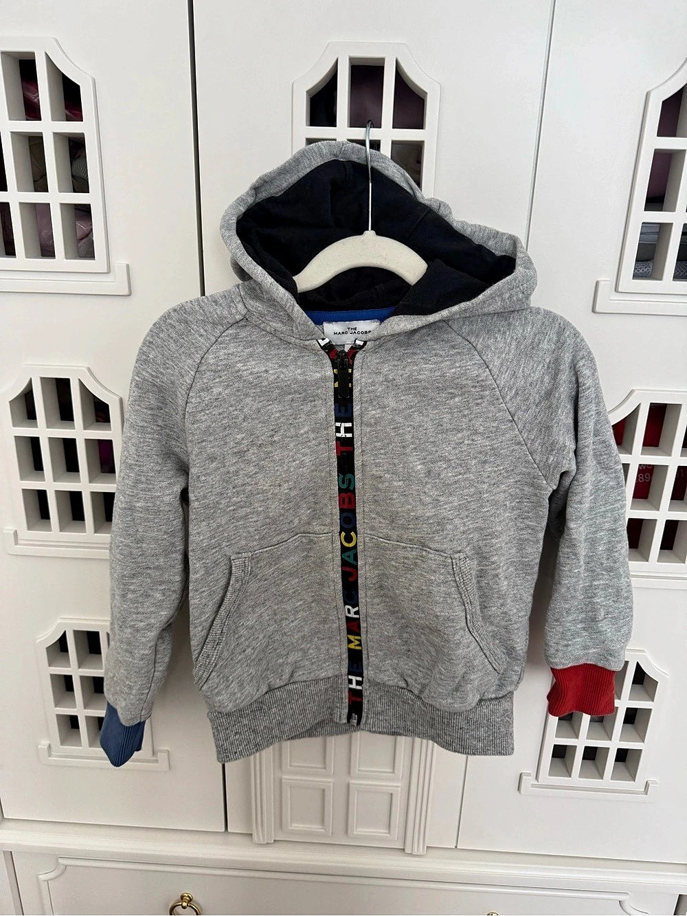 Marc Jacobs Kids Logo Full Zip Size 4